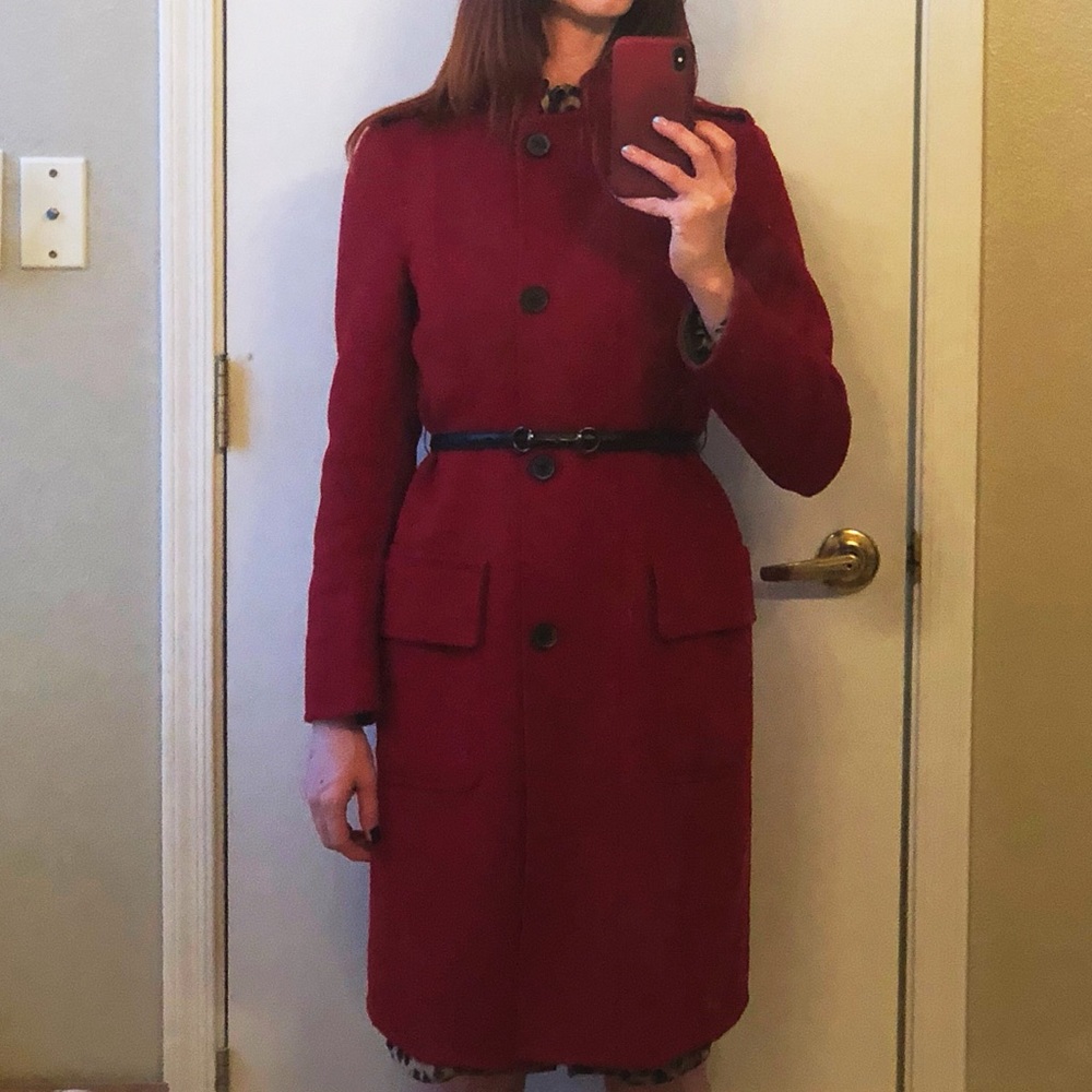 Carolina Herrera Wool Coat